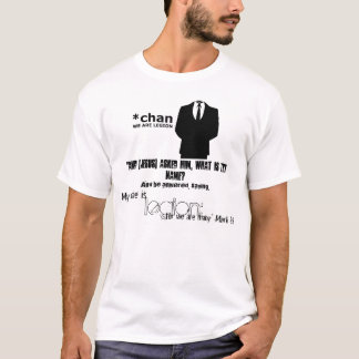 Anon~ är vi legionen tee shirt