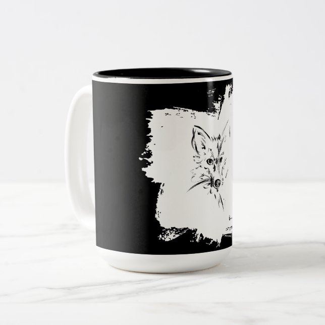 Anonimal 1 Två-Tonad mugg (Framsida vänster)
