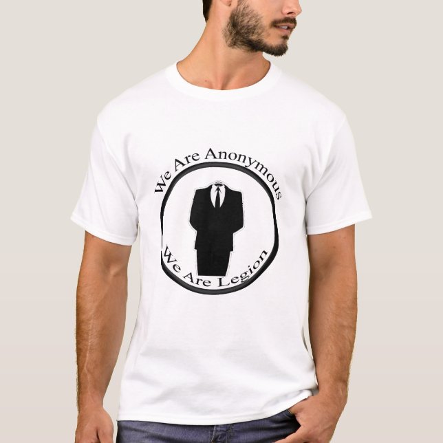 Anony11 Tee Shirt (Framsida)