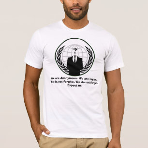 Anonym antirepublikansk T-skikt T Shirt