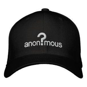 anonym broderad keps