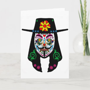 ANONYM day of the dead 7 maskerar genast Kort