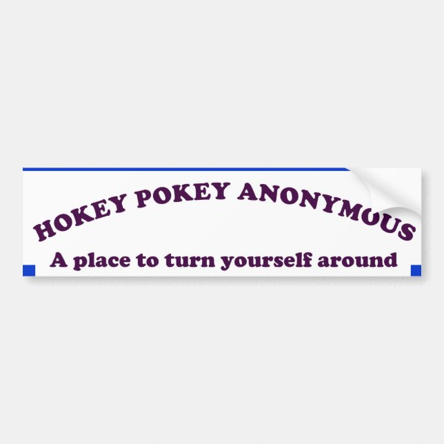ANONYM HOKEY-KÅKEN BILDEKAL (Framsidan)