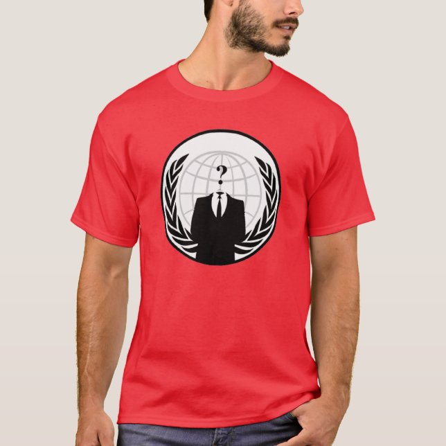 Anonym internationell t-shirt (Framsida)