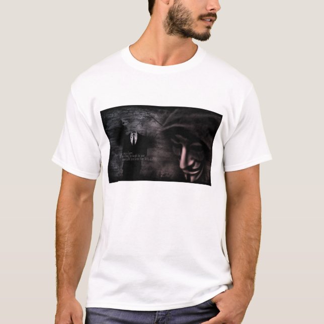 Anonym kostym t-shirt (Framsida)