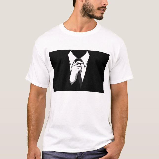 Anonym kostym t-shirt (Framsida)