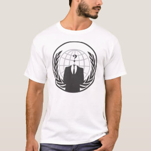 Anonym logotyp t-shirt