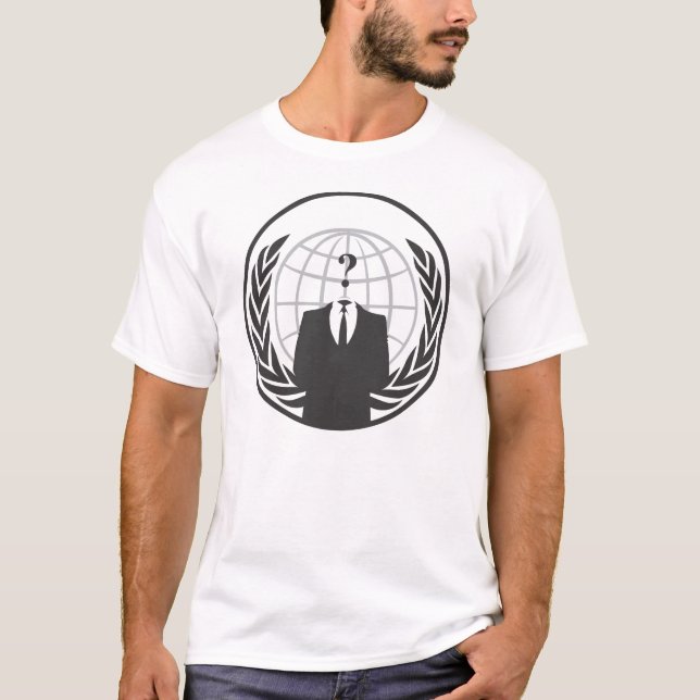 Anonym logotyp t-shirt (Framsida)