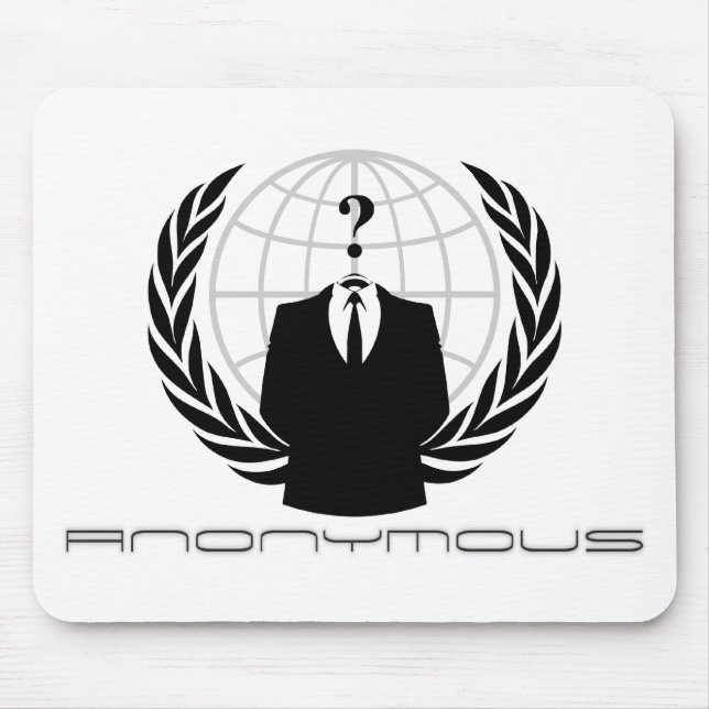 Anonym Mousepad vit Musmatta (Framsidan)