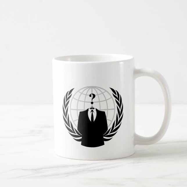 Anonym patriotism kaffemugg (Höger)