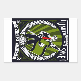 anonym rektangulärt klistermärke