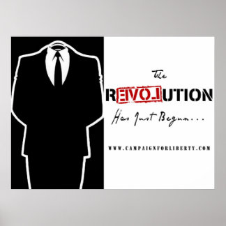 Anonym Revolution Poster