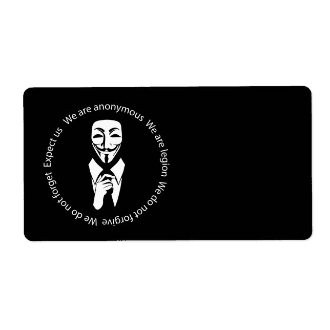 Anonym säl fraktsedel (Framsidan)