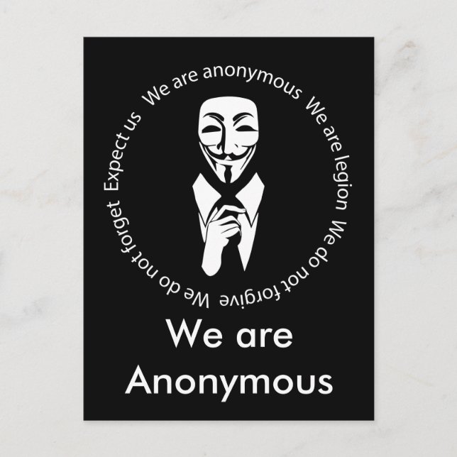 Anonym sigill vykort (Framsida)