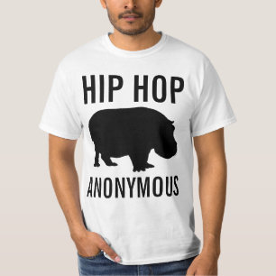 Anonym skjorta för hip hop tee