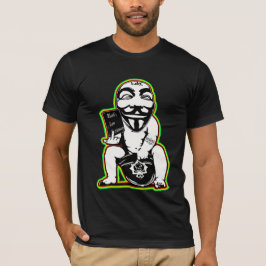 Anonym skjorta för sedvanerättgrafitti t vid DMT T Shirt