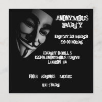Anonyma inbjudningar till Anpassningsbar i Party