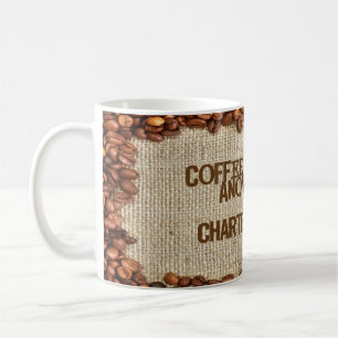 Anonyma kaffesupare kaffemugg