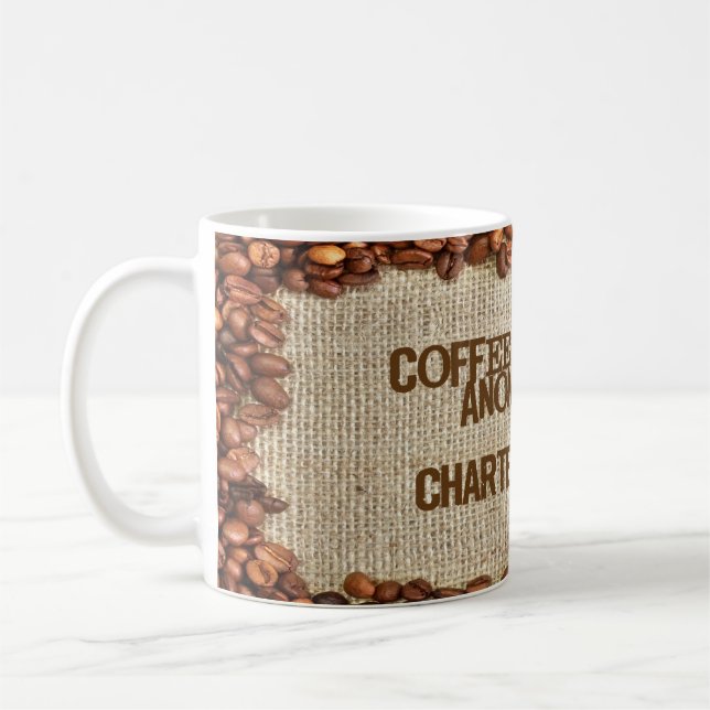 Anonyma kaffesupare kaffemugg (Vänster)