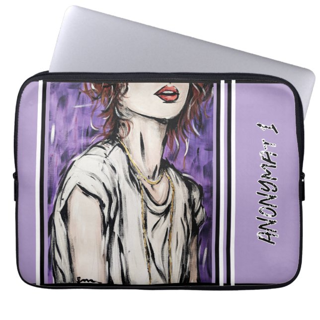 Anonymat 1 laptop fodral (Framsidan)
