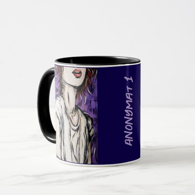 Anonymat 1 mugg (Framsida vänster)