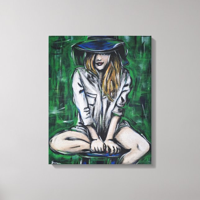 Anonymat 3 canvastryck (Framsida)