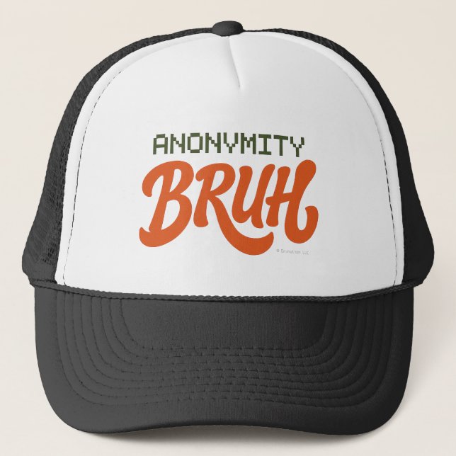 Anonymitet Bruh - Hatt Keps (Framsida)