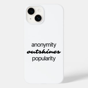 Anonymitet iphone case