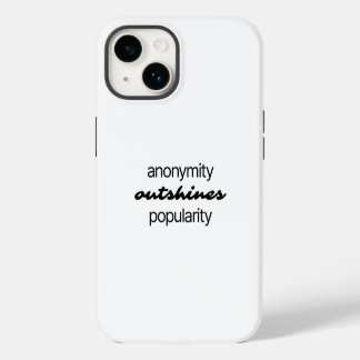 Anonymitet iphone case