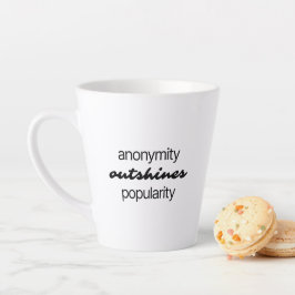 Anonymitet Latte Mugg