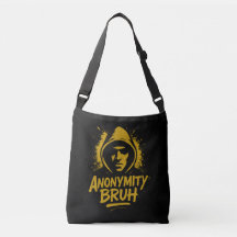 Anonymity Bruh logo - Tote