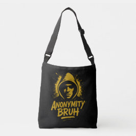 Anonymity Bruh logo - Tote Axelväska