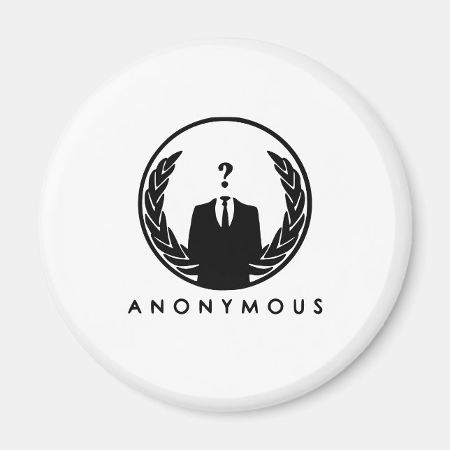 Anonymous Logo Magnet (Framsidan)