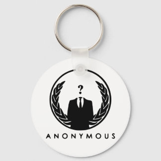 Anonymous Logo Nyckelring