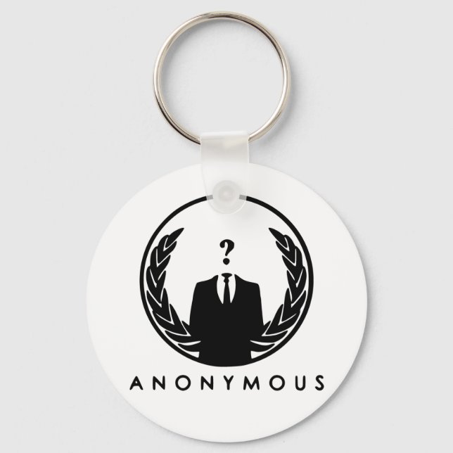 Anonymous Logo Nyckelring (Framsida)