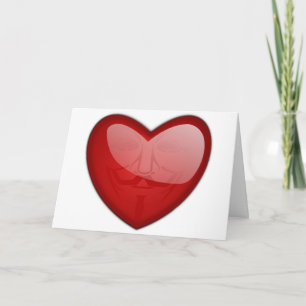 Anonymous Valentine Helgkort