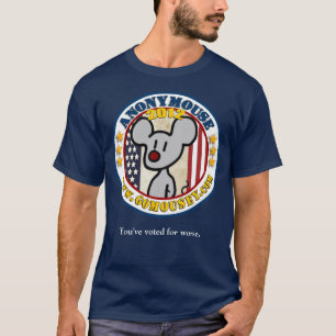 Anonymouse 2012 - Presidents- för grabbarna Tee Shirt