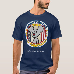 Anonymouse 2012 - Presidents- för grabbarna Tee Shirt