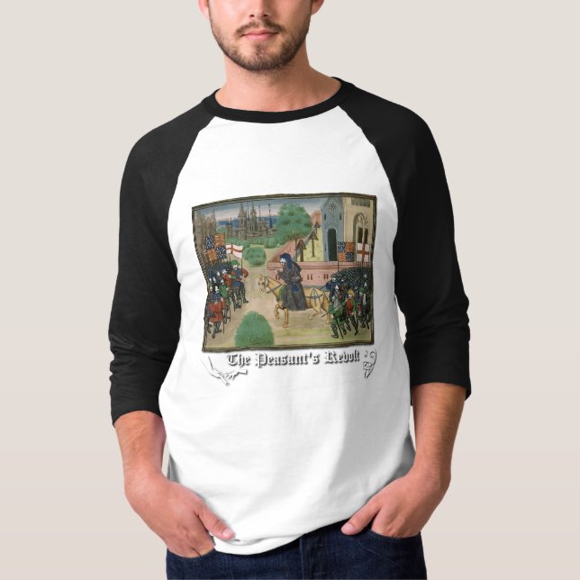 Anonymt: Bonde revolt Tee Shirt (Framsida)