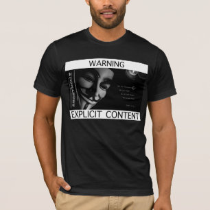 ANONYMT explicit innehåll T Shirt