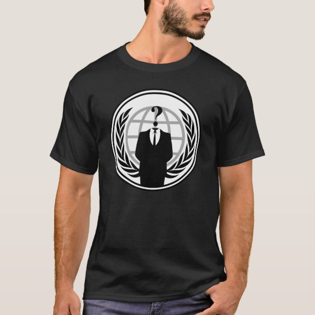 anonymt t-shirt (Framsida)