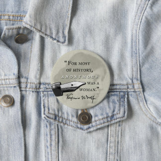 Anonymt var ett kvinna~-Virginia Woolf Knapp