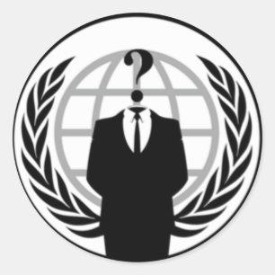 Anonywear Runt Klistermärke