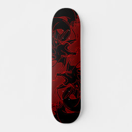 Anopurodon Dubbla Black Dragon Mini Skateboard Bräda 18,5 Cm