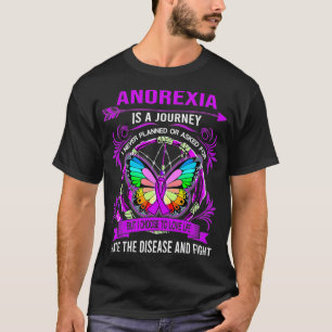 Anoreia är en resa som jag aldrig planerat. t shirt