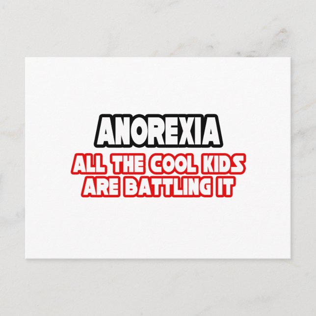 Anorexi.. Coola Kids Vykort (Framsida)