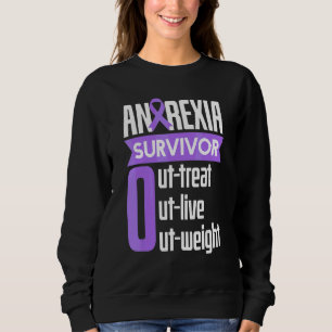 Anorexi överlevande överlever övervikt mat tränare t shirt