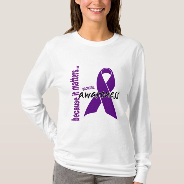 Anoreximedvetenhet T Shirt (Framsida)