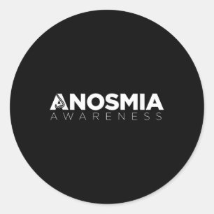 Anosmia Awareness Runt Klistermärke