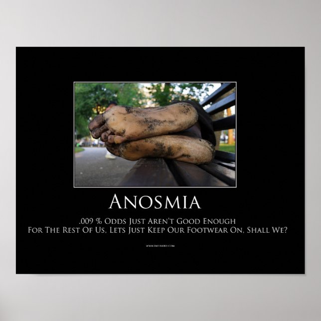 Anosmia Motivational Poster (Framsidan)